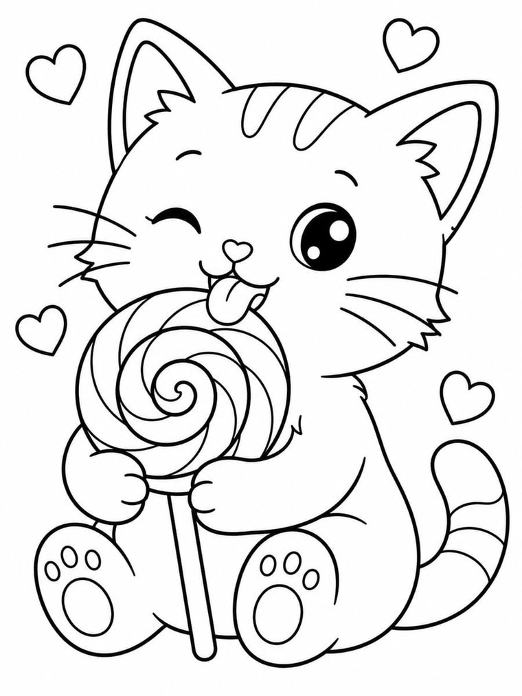 Cute Critter Crew coloring page