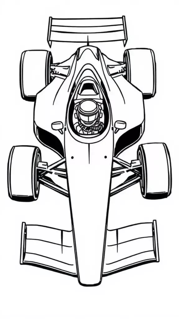 Fast Lane Fun coloring page