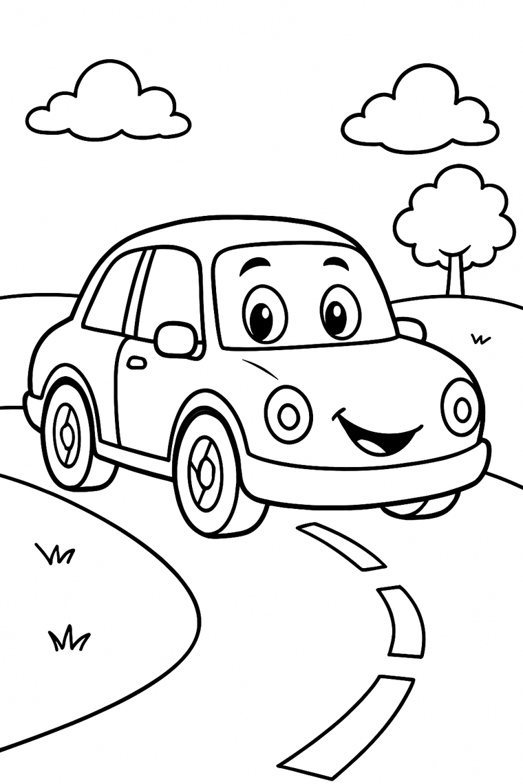 Cars coloring pages
