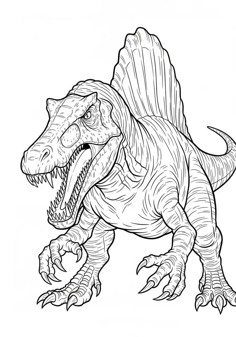 Baby Dinosaur coloring page