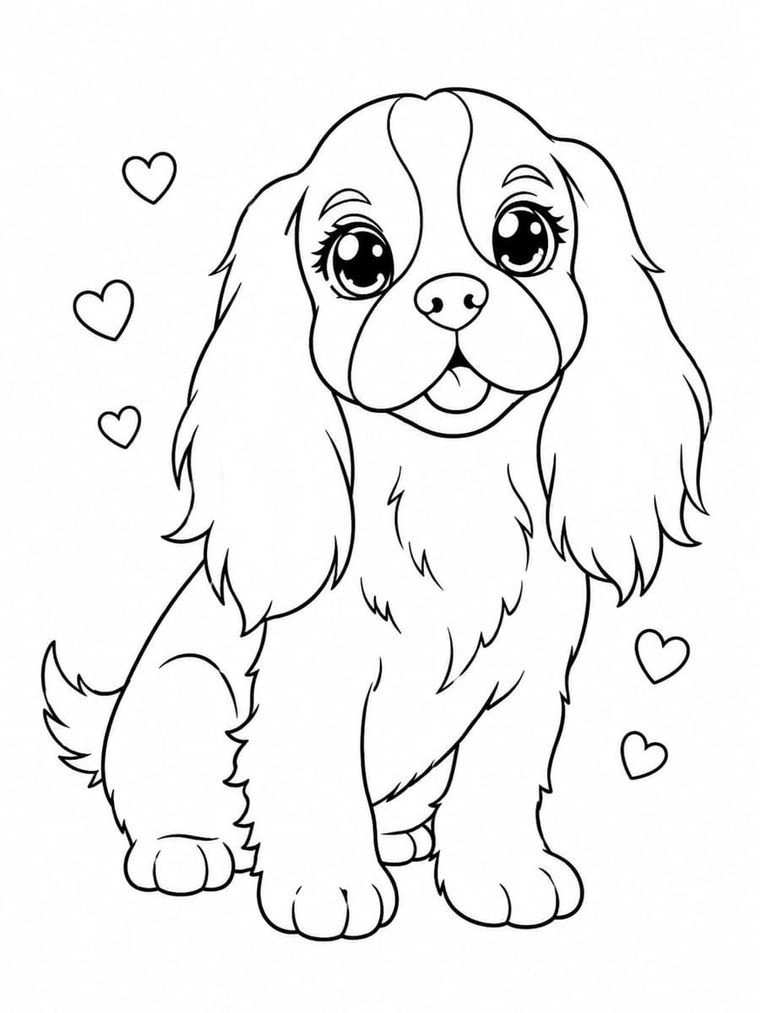 Good Doggo coloring page