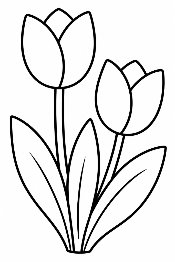 Wildflower Meadow coloring page